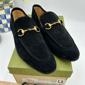 Men's Gucci suede Jordaan  loafers size 10.5 made in Italy